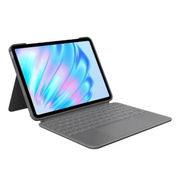 [Open Box] Logitech Combo Touch - iPad Air 10.9" (2020/2022) / iPad Air 11" (2024/2025) - Oxford Grey