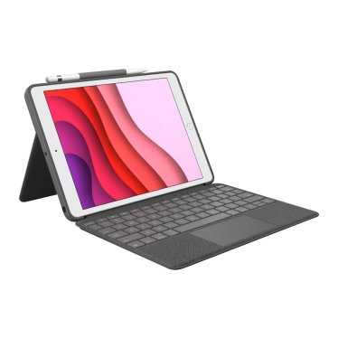 [Open Box] Logitech Combo Touch - iPad 10.2" (2019 - 2021) - Black