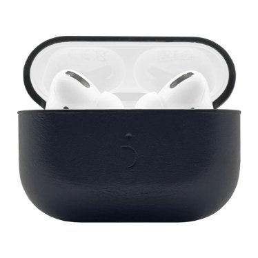 Decoded Leather AirCase - Apple AirPods Pro (2019/2022) - Steel Blue