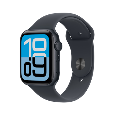 Apple Watch SE 3 - 44mm - Midnight Aluminium - Midnight Sport Band - M/L