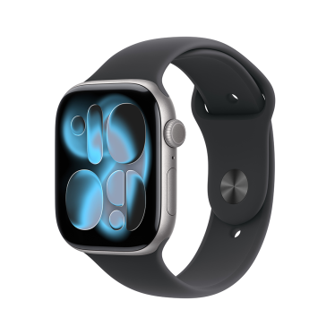 Apple Watch S11 - 46mm - Space Grey Aluminium - Black Sport Band - M/L
