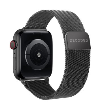 Decoded Milan Traction Strap - Apple Watch 42/44/45mm - Black