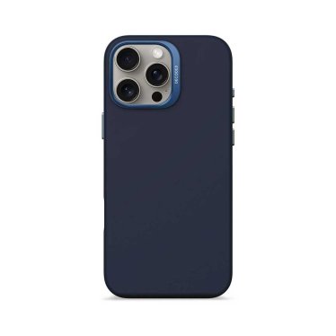 Decoded Anti-Microbial Silicone Backcover - iPhone 16 Pro Max - Blue Print