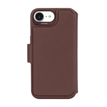 Decoded Leather Detachable Wallet - iPhone 17e/16e - Chocolate Brown