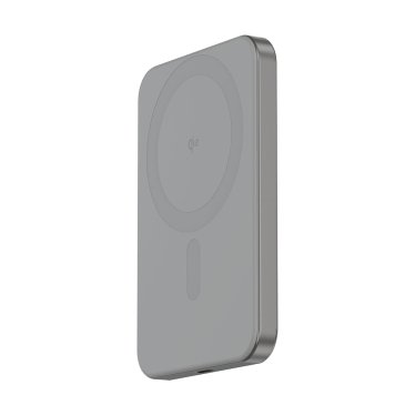 Decoded Ultra Slim Qi2 Powerbank - 5.000mAh - Titanium