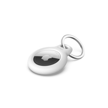 Belkin Secure Airtag Holder - Keyring - White