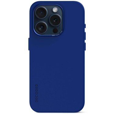 !Decoded Anti-Microbial Silicone Backcover - iPhone 15 Pro Max - Galactic Blue