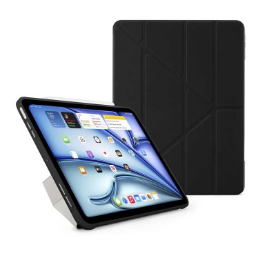 Pipetto Origami Case - iPad Air 13" (2024) - Black