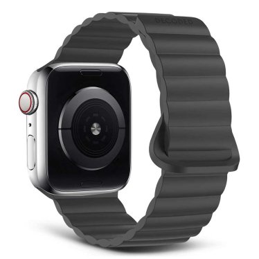Decoded Silicone Traction Loop Strap Lite - Apple Watch 38/40/41mm - Black