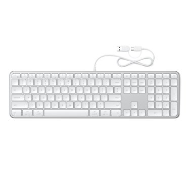 Satechi Slim LX3 Wired Keyboard - Silver