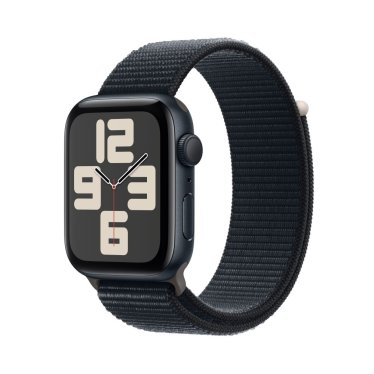 [Open Box] Apple Watch SE  - 44mm - Midnight - Midnight - Sport Loop -  (145-220mm)