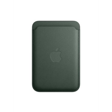 Apple Fine Woven Wallet KeyRing - Evergreen