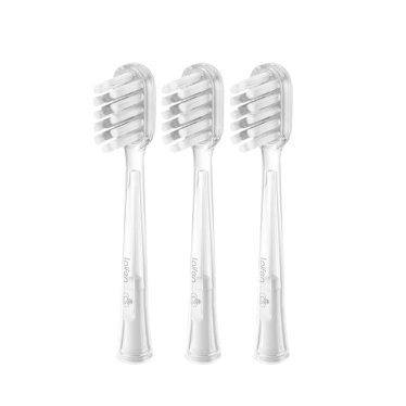 Laifen Wave Toothbrush Heads - Gum Care - Transparent (3 pack)