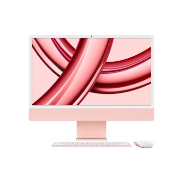 [Open Box] iMac 24" Pink - M3 8C-CPU & 8C-GPU - 8GB - 256GB - Gbit Eth - MK-TID - Mouse