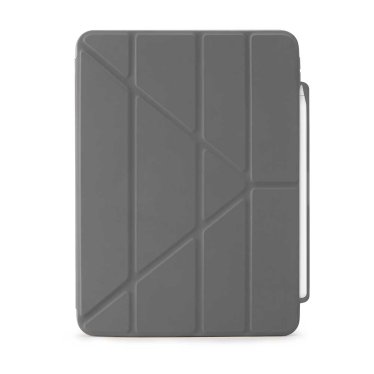 Pipetto Origami Pencil Case - iPad Air 10.9 (2020/2022) / iPad Air 11 (2024) - Grey