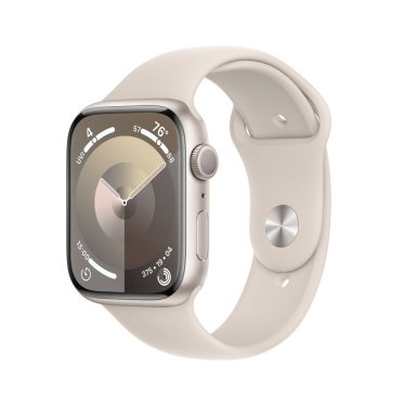 [Open Box] Apple Watch S9 + Cellular  - 45mm Aluminium - Starlight - Starlight - Sport Band - S/M (140-190mm)